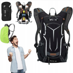 Veekindel jalgrattakott 20l unisex Spgood must peegelditega