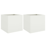 taimekast，&otilde;iepott，lillepottid 2 tk valge 42x40x39 cm, teras CFE57832