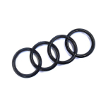 Audi Front Gloss Black Four Rings Bonnet Badge - R8
