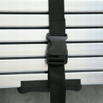 Teleskoopredel StandHeiz max. 150 kg 620 cm 6,2 m pikkune alumiiniumist vastupidav kerge ehitust&ouml;&ouml;deks