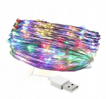 Valguskaabli tuled 100 Led mikro Usb-ga