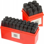 Numbrite m&auml;rgis komplekt, numbrid ja t&auml;hed, 36 tk, 10 mm