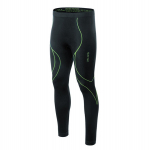 Termoaktiivsed aluspesu p&uuml;ksid IKAR, Hi-Tec, &otilde;mblusteta, kiiresti kuivavad, mustad / laimirohelised