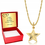 Kuldne Kett 585 T&auml;heke T&auml;ht Graveerimine