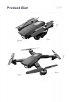 S604 Pro GPS 4K HD kaamera WIFI FPV droon