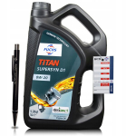 5 liitrit Fuchs Titan Supersyn D1 0w20 dexos1 Gen 3 mootori&otilde;li 5l