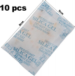 10 pakki silikageeli kotte, silikageel, kapi niisutaja, kuiv kott, kuivatuskott, m&ouml;&ouml;bli, riiete, jalan&otilde;ude kuivatamiseks (10 x 10 g)
