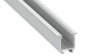Alumiiniumist W-profiil LED-ribadele - toor-h&otilde;bedane - 2m