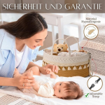 M&auml;hkimislaua organizer beebile, multifunktsionaalne ja hoiustamisega, m&auml;hkimiskorv isoleeritud taskutega pudelitele, m&auml;hkmete organizer, vankririhmad, m&auml;hkimislaud organizer