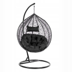 Ripptool Kokon suur must aluse ja padjaga