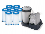 Suur filtreerimispump aia basseinidele 9463l/h Intex + 7 filtrit