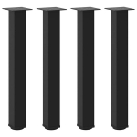 kohvilaua jalad, 4 tk, must, 72-74 cm teras CFE533017