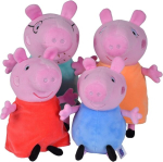 Simba 109261006 Peppa Pig 4-osaline komplekt Perekomplekt autos.