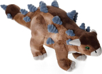Dinosaurus pehme m&auml;nguasi, Ankylosaurus t&auml;idisega loom, pehme hall kohev s&otilde;ber, kaisupadi - kingitus igale vanusele ja igaks s&uuml;ndmuseks