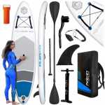 Sup-laud Aquasurf 320 cm ujumiseks, aeruga t&auml;ispuhutav komplekt koos pumba ja kotiga