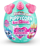 Rainbocorns Puppycorn Bow Surprise Series 5, chihuahua &ndash; pehme m&auml;nguasi kollektsioneerimiseks &ndash; 5 &uuml;llatuskihti, avatav s&uuml;da, kleebis, lima, alates 3. eluaastast (chihuahua)