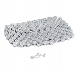 Kett 1/2 tolli x 3/32 tolli 8-k&auml;iguline metallist universaalne 116 l&uuml;liga jalgrattakett h&otilde;bedane