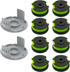 Trimmeri asenduspool 0,08" automaats&ouml;&ouml;du poolid ja kork Ryobi Rac142 36v jaoks mudelitele Rlt36b33 & Ry36lt33a-0 juhtmeta trimmerile