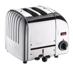 R&ouml;ster Dualit 2-viilu r&ouml;ster Vario Classic - Polished