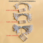 Kuu Mull Fantaasia Tuled, 1.5M / 4.92Ft 10LED