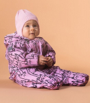 Lenne laste kombinesoon 80 g 25203*1700, roosa/must