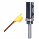 Sirge frees mallile laagrisse D19 mm L50 mm 12 mm vahetatavate plaatidega