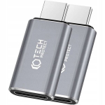 2x Adapter usb-c lightning &uuml;leminek iphone arvutile tech-protect
