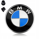 Embleem Bmw Logo M&auml;rk 82 mm E30 E34 E38 E39 E46 E53 E83 E60 E61 E67 X3 X5