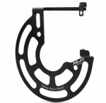 Xlc Br-x81 ketaspidurikaitse, must, 160 mm