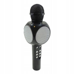 Karaoke mikrofon Hykker Led valgustus Bluetooth must
