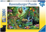 Ravensburger Puzzle 200 xxl džungliloomad lastele alates 8. eluaastast