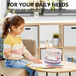 Xiaoxiaozhijia suur pliiatsikarp, pliiatsikarp, esteetiline, teismelistele, poiste ja t&uuml;drukute pliiatsikarp, tumesinine, esteetiline