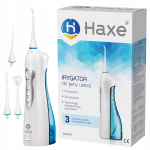 Juhtmevaba suuveepuhasti HAXE HX721, 3 režiimi, 4 otsikut, 150 ml veepaak ja USB-laetav, valge