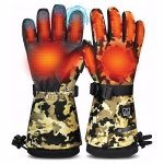 Talvised soojendusega veekindlad veekindlad kindad 3000mah 10h, suurus L