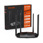 Tenda Ac8 Wlan Dualband ruuter 867mbit/s 5ghz 300mbit/s 2.4ghz 4x6dbi antennid