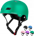 Laste jalgrattakiiver, 3-8 aastat, reguleeritav, 50-54 cm, roheline