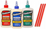 Titebond Original + Premium + Ultimate liim 237ml