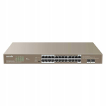 Tenda Teg1126p-24-410w switch 24xge Poe, 2x Sfp
