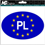 Kleebis Graafika autole Kirjaga: Pl elipsis El M&auml;rk 11,5x17,5