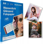 Fotopaber A4, 50 lehte, l&auml;ikiv, 180 g/m&sup2;, k&otilde;igile tindiprinteritele