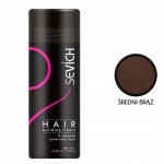 Sevich juukseid tihendavad mikrokiud - 25g - keskmine pruun