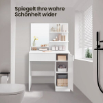 Meigilaud, 40 x 80 x 132 cm, valge