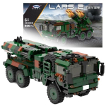 Raketiheitja mudel LARS 2, skaala 1:30, 986-osaline