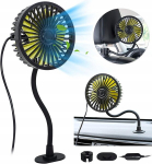 Suur auto ventilaator, p&ouml;&ouml;rlev, reguleeritav, ostsilleeriv, Usb