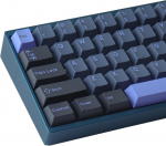 Kohandatud klahvikatted 173 klahvi double-shot abs mustad ja lillad cherry profiiliga klahvikatted ansi & iso paigutusega cherry mx l&uuml;lititega mehaanilistele klaviatuuridele