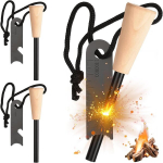 3 tulekivi komplekt: elluj&auml;&auml;mise tulekivi, tule s&uuml;&uuml;tamise komplekt parak&ouml;ie s&uuml;&uuml;tepulgaga, tulekivi eriti tugevate s&auml;demetega, tule s&uuml;&uuml;taja, mis sobib telkimiseks, v&auml;litingimustes, bushcraft'iks ja elluj&auml;&auml;miseks