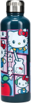 Hello Kitty Paladone Sanrio veepudel, ametlikult litsentseeritud, roosa ja sinine, v&auml;rviline, metallist, lekkekindel, sobib standardsetesse topsihoidjatesse, kingitus ja kontorikaunistus