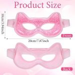 Qianyu silmageel jahutav mask silmapadjad kuum k&uuml;lm kompress n&auml;omask kuivadele, paistes silmadele, tursele, tumedatele ringidele, peavalule, magamisele, paistetusele