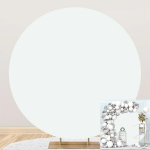 Sdotpmt L&auml;bim&otilde;&otilde;t 1,8 m hall valge &uuml;mmargune taustakangas tavaline ring beebi&otilde;htu s&uuml;nnip&auml;evapeo fotograafia taust peotarvikud vibu b&auml;nner stuudiorekvisiidid