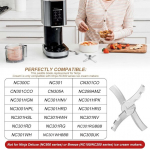 Jeinbuil j&auml;&auml;masina noatarvikud ninja creami nc300 seeriale, terade vahetus roostevabast terasest, &uuml;hildub ninja creamerizer nc301, cn301co, cn305a